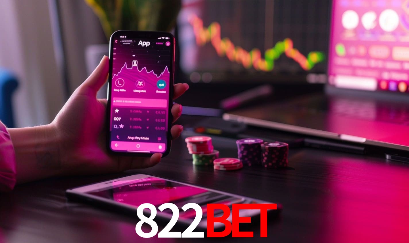 Comparação APP mobile vs versão web da 822bet